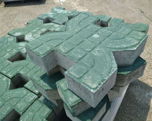 广州水泥制品井字植草砖